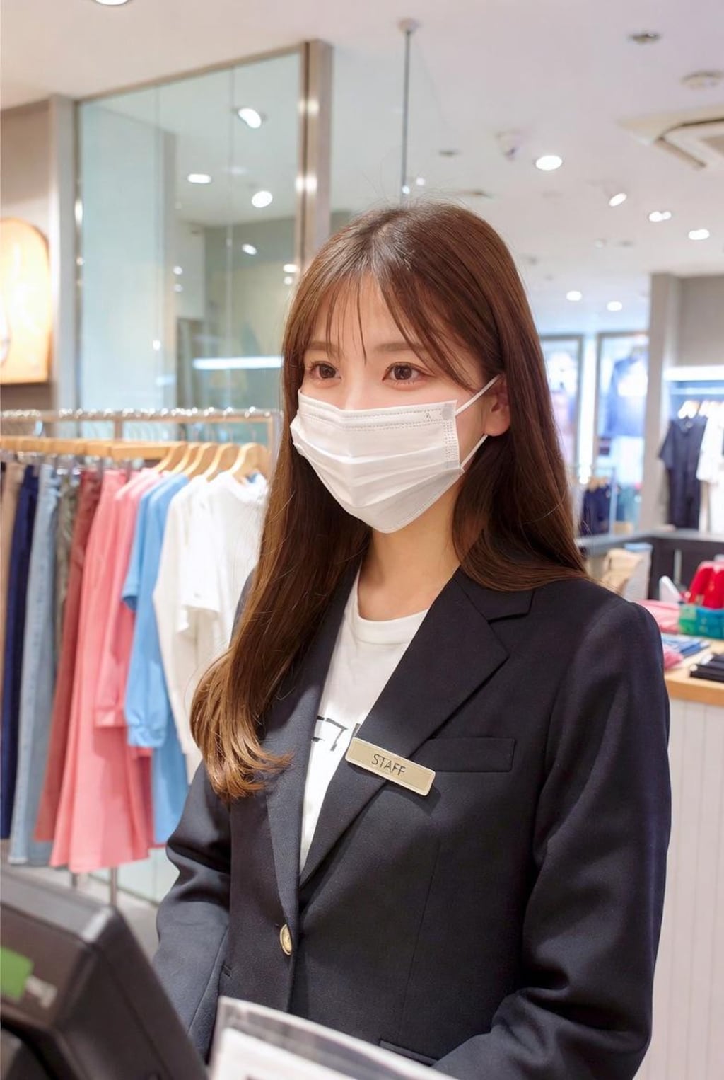 アパレル店員