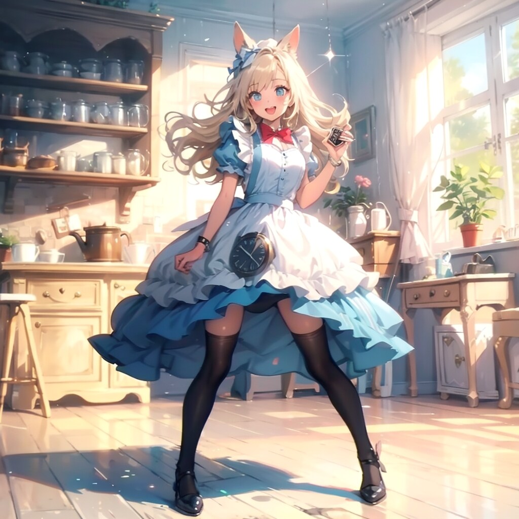 元気いっぱい猫アリス | の人気AIイラスト・グラビア