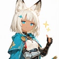 灰髪エルフと白の近衛騎士　【誕生日FA御礼】 3枚目
