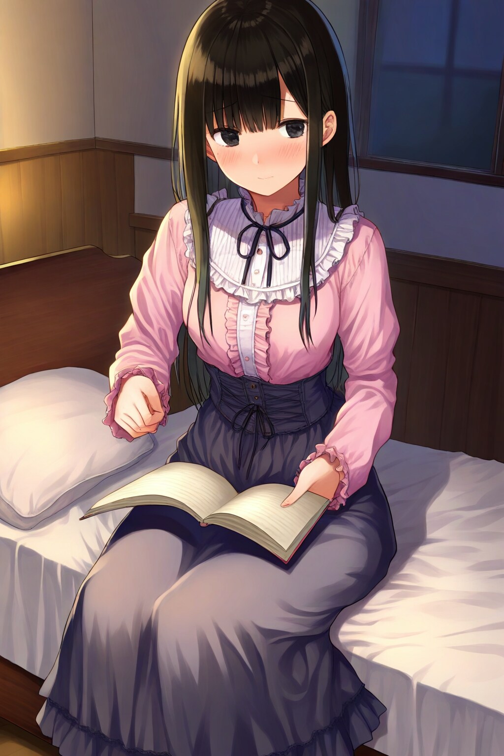 お嬢様は読書好き