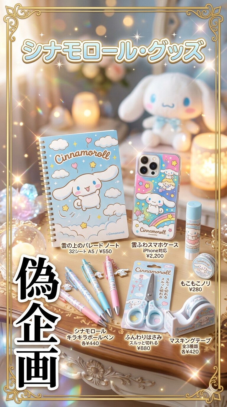 シナモロール　グッズ
