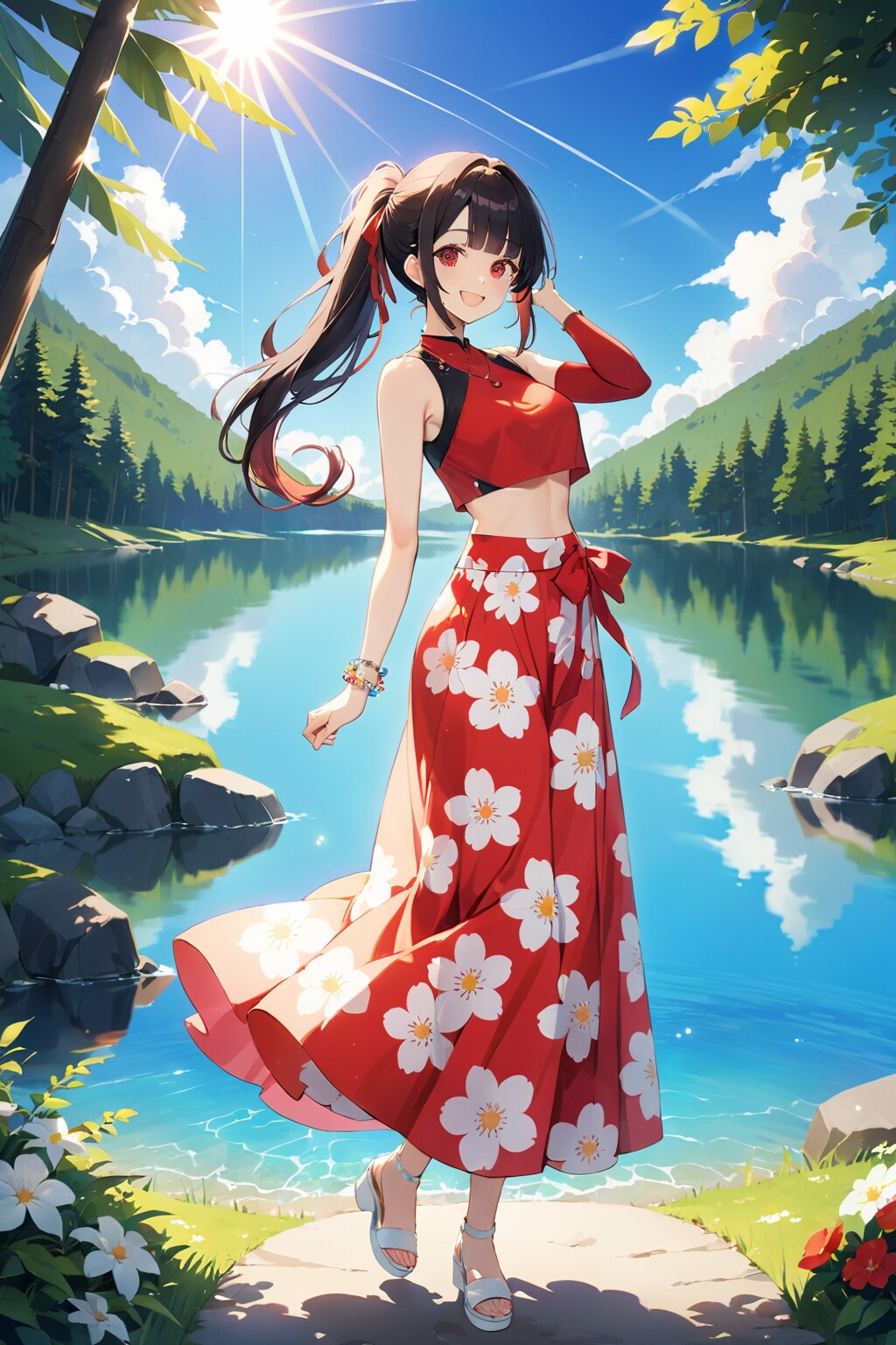 湖畔