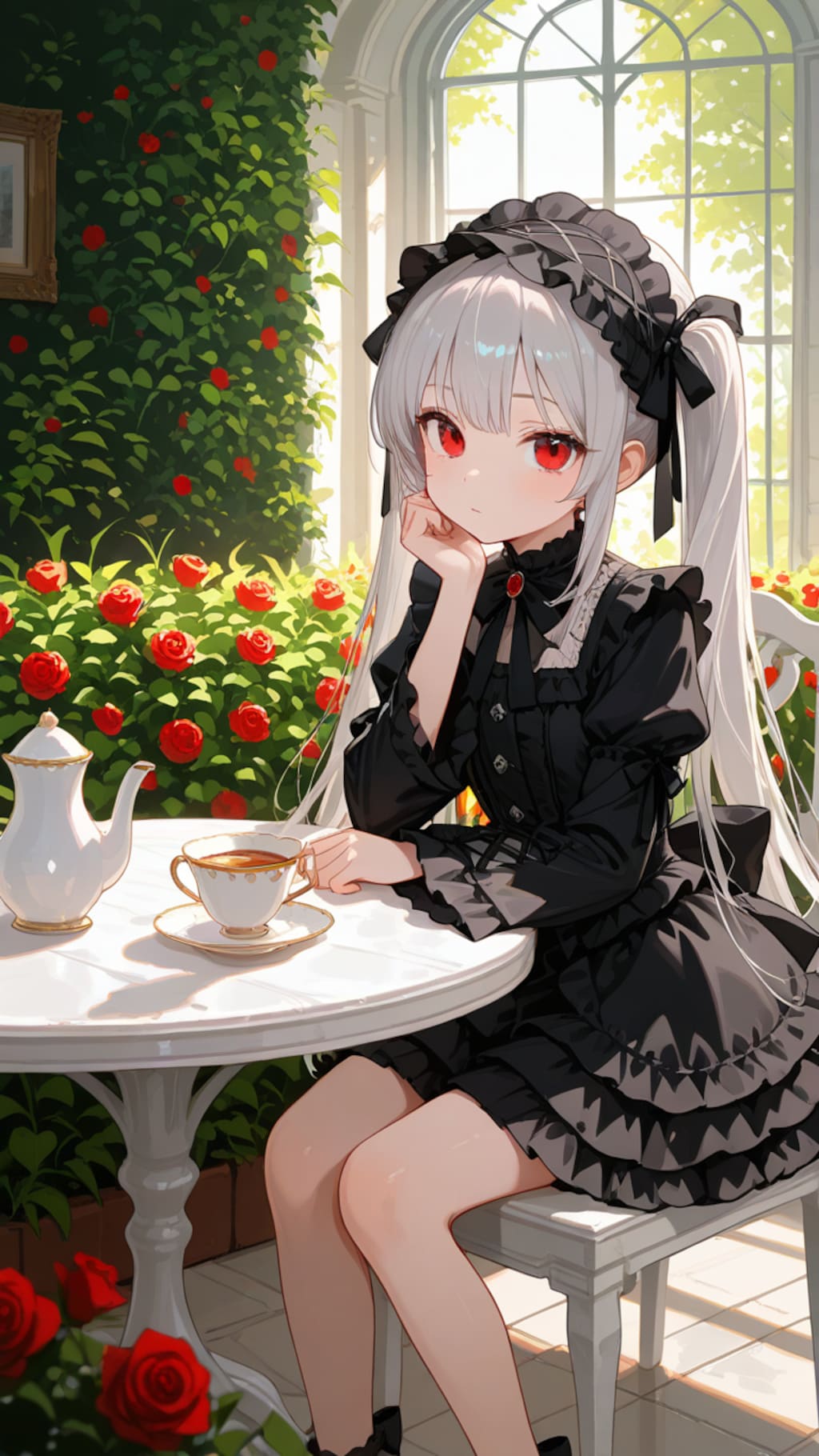 ゴスロリ少女