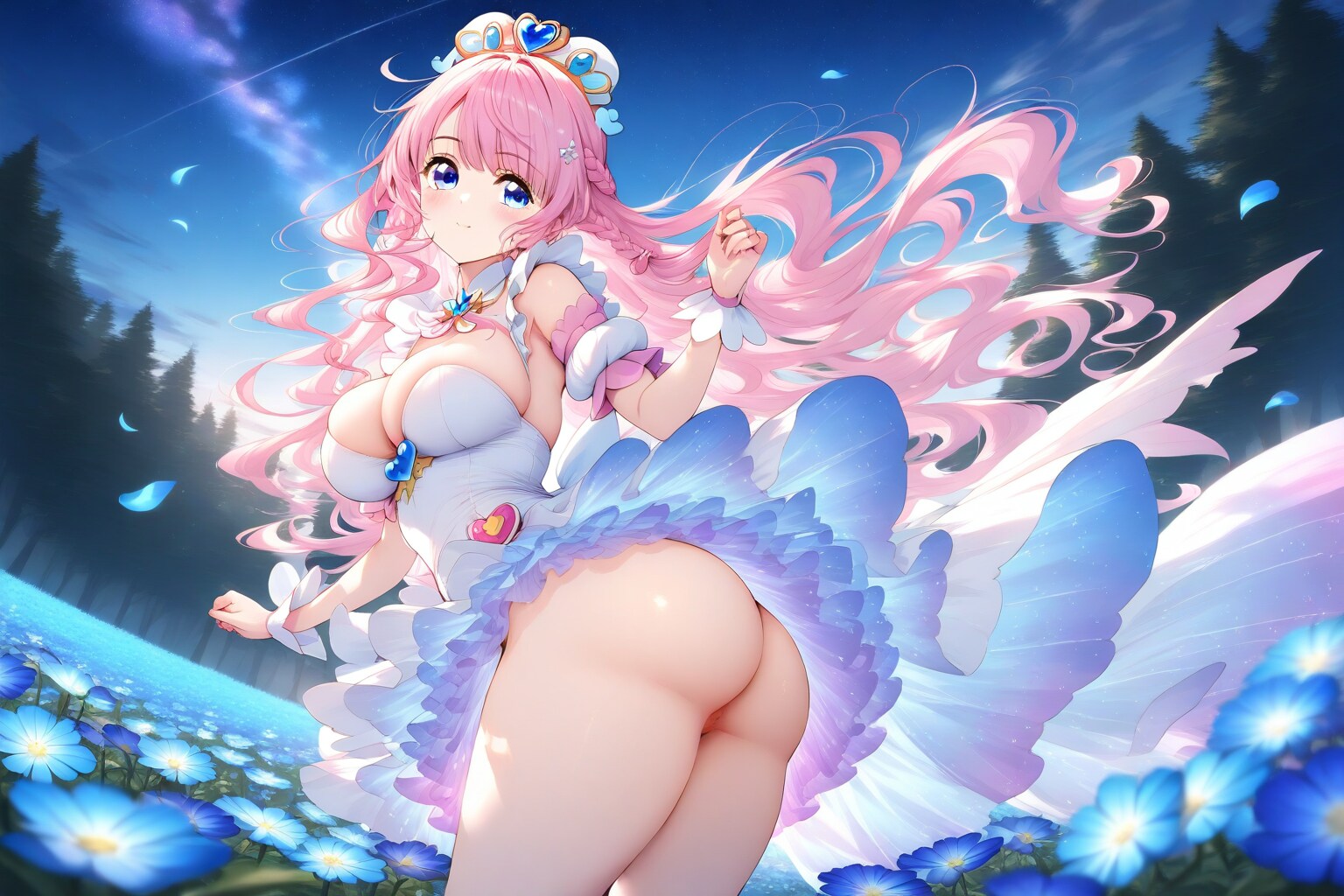 蒼い花の魔法少女