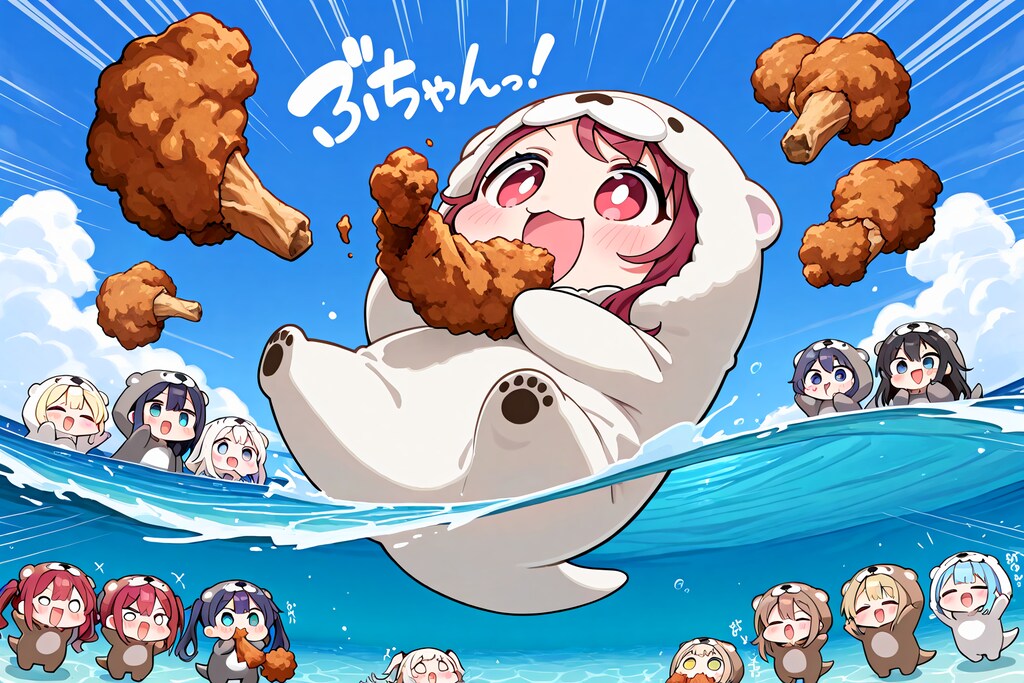 文明の味を忘れられないラッコたち