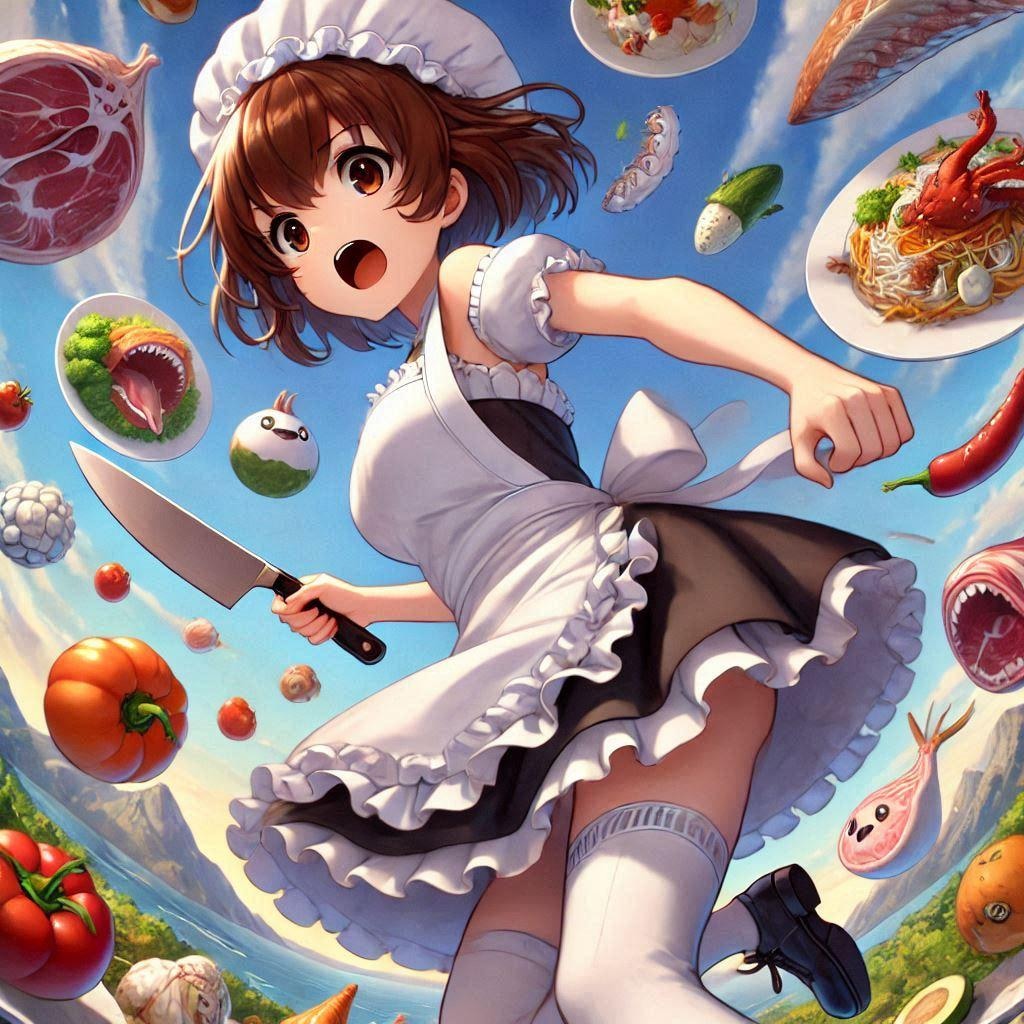 美食メイドのペッパーちゃん