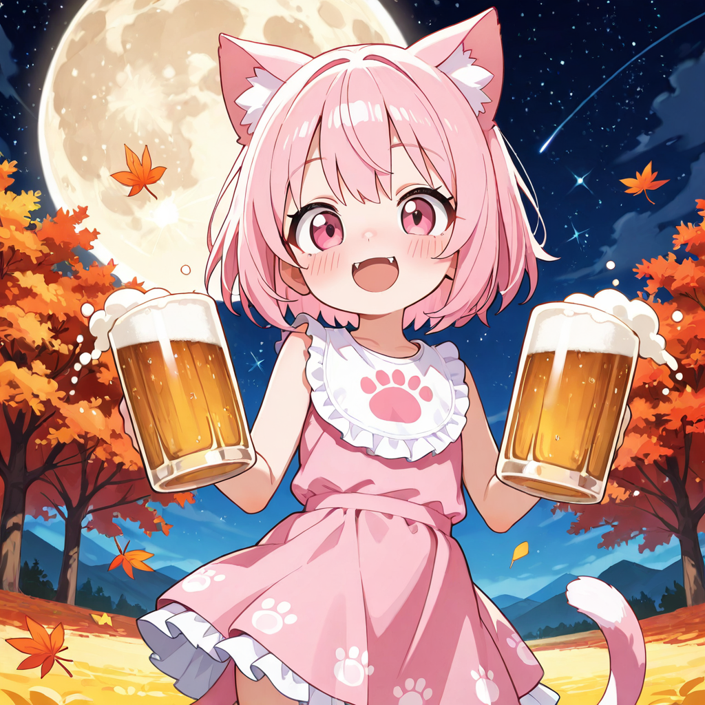 こんばんにゃ～ん♡ | の人気AIイラスト・グラビア