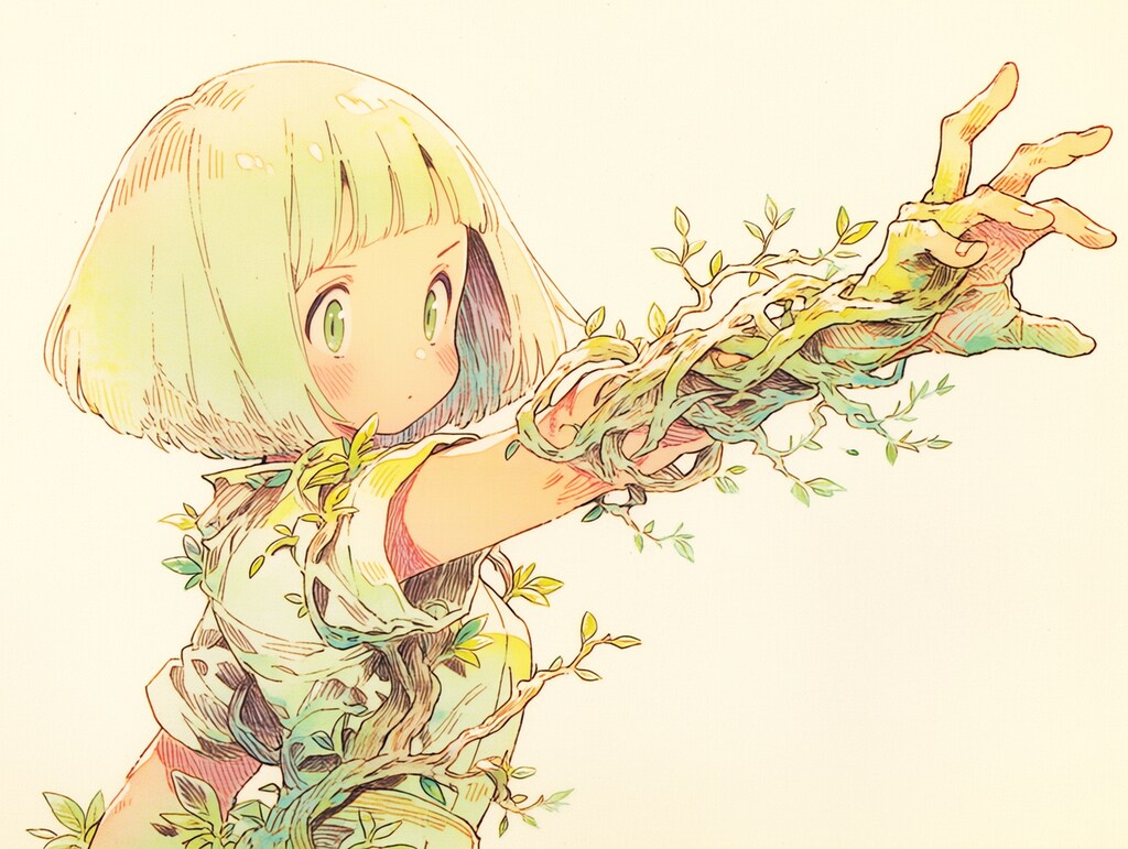 右手がDRYADのDAISYちゃん（１）niji7