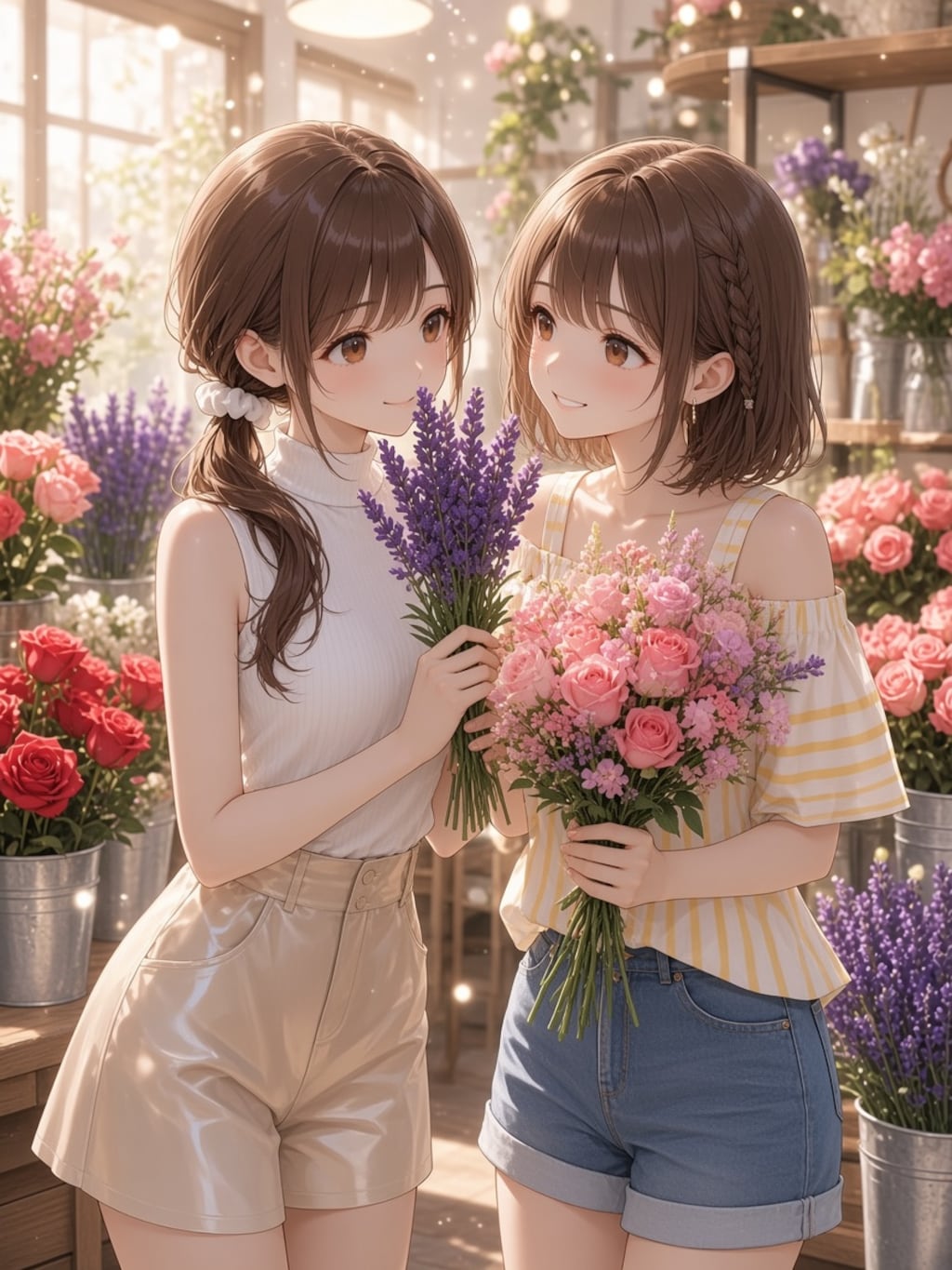 どの花がいいかなぁ？