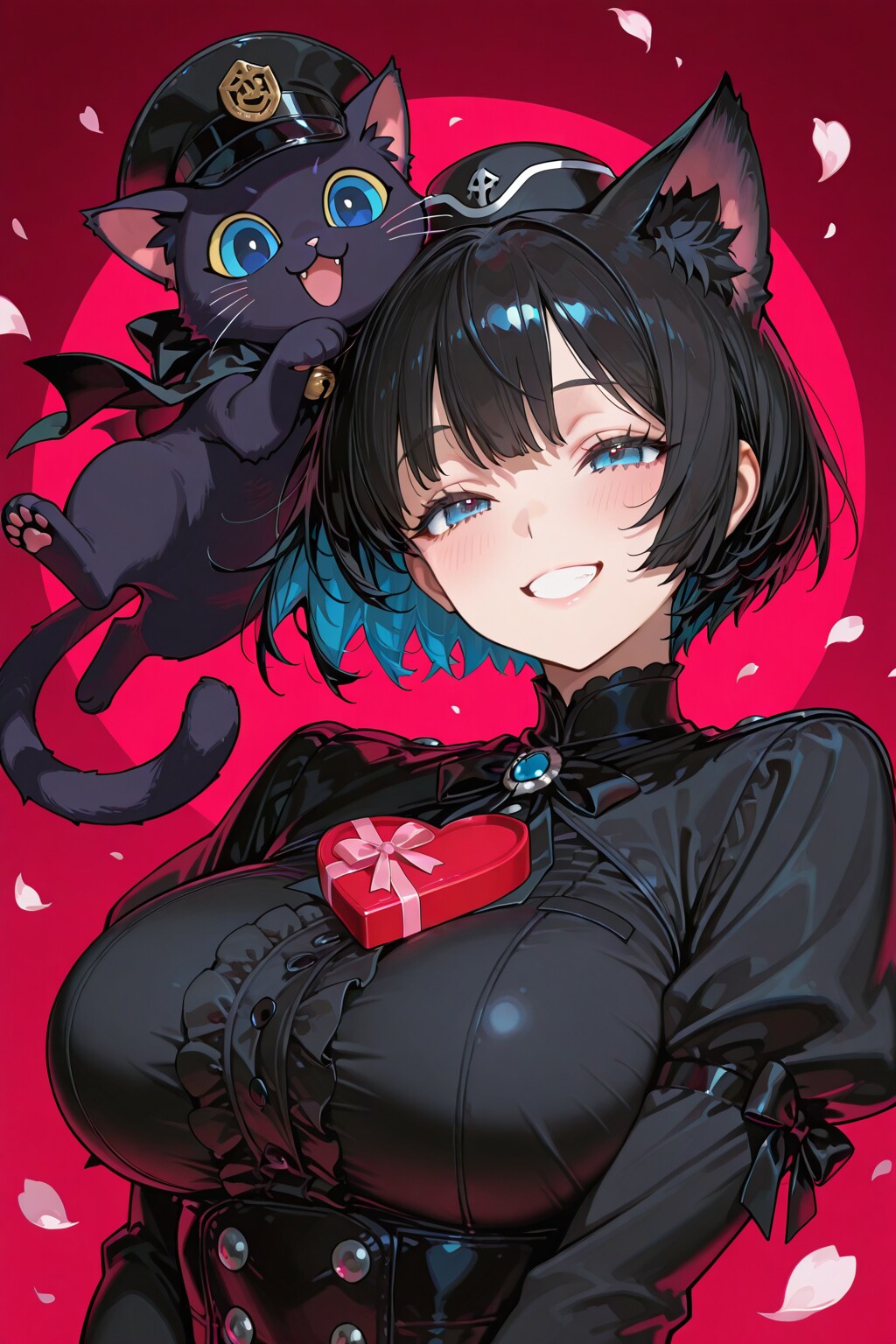 冥界郵便の猫耳からバレンタイン