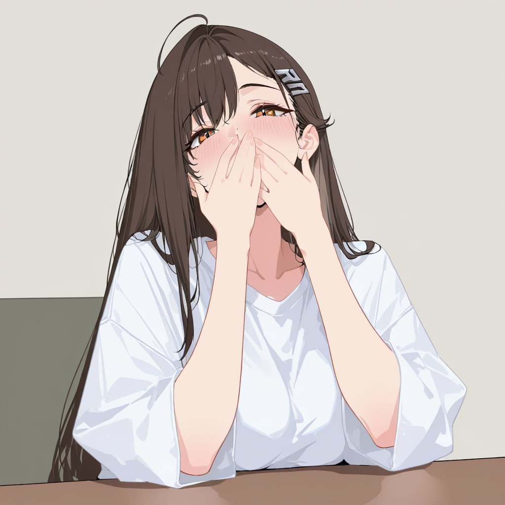 萌え袖…ではないな