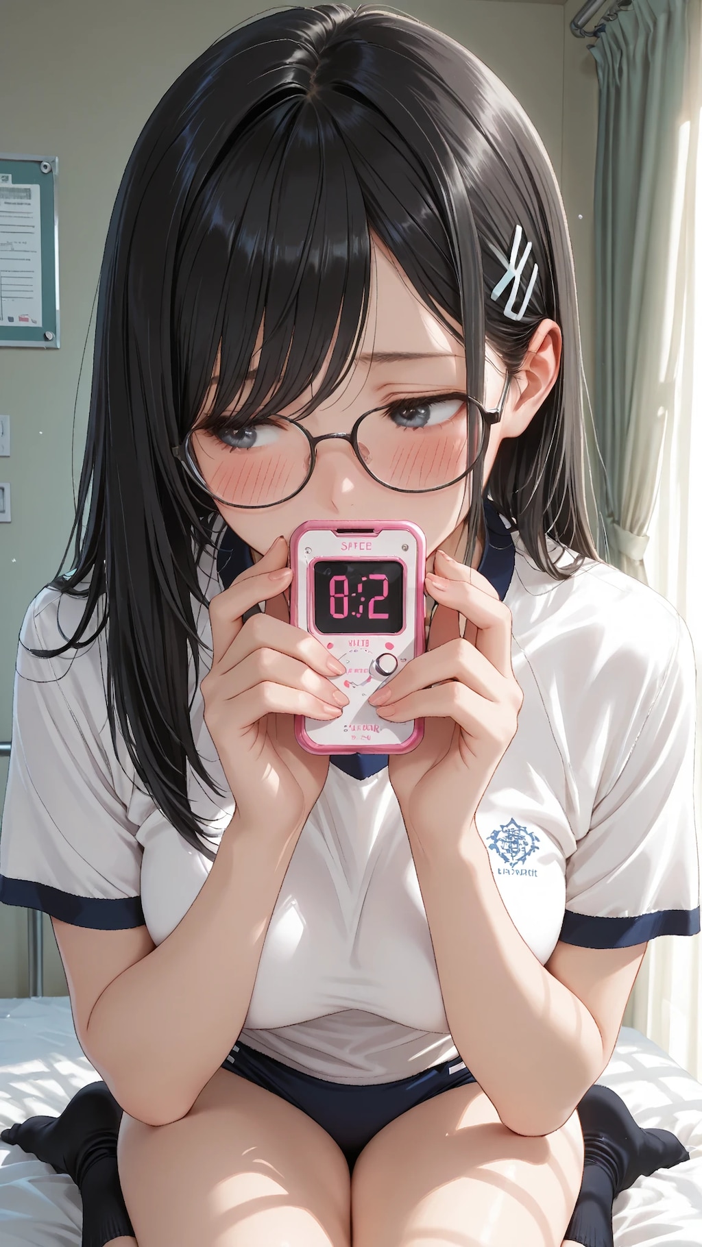 万歩計。
