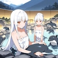 イルカと触れ合える温泉 2枚目