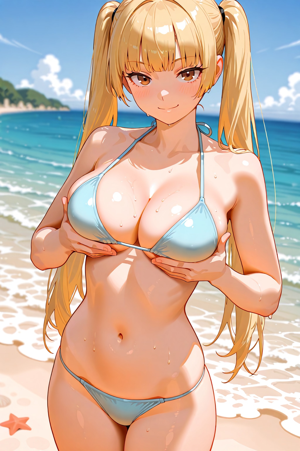 人もいないし揉んじゃいます？♡