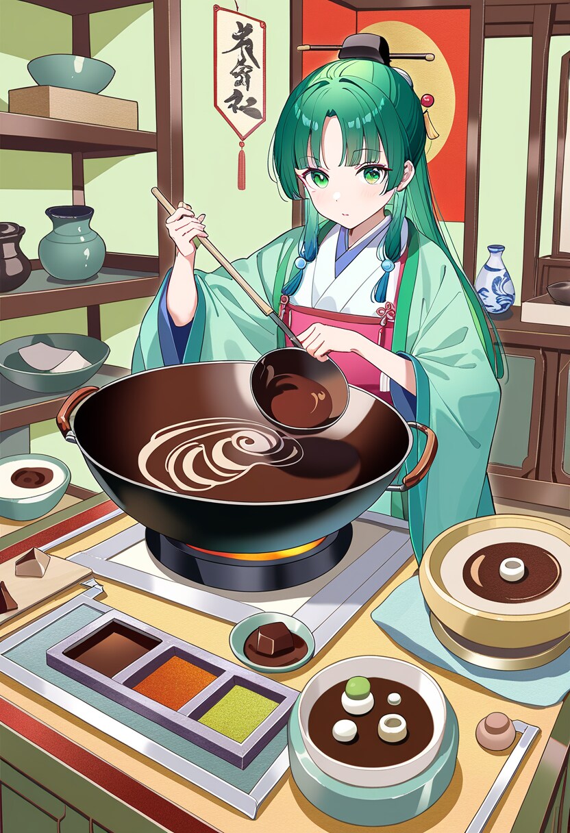 猫猫　カカオ（チョコ）菓子づくり