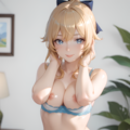 漏れ出る乳房 2枚目