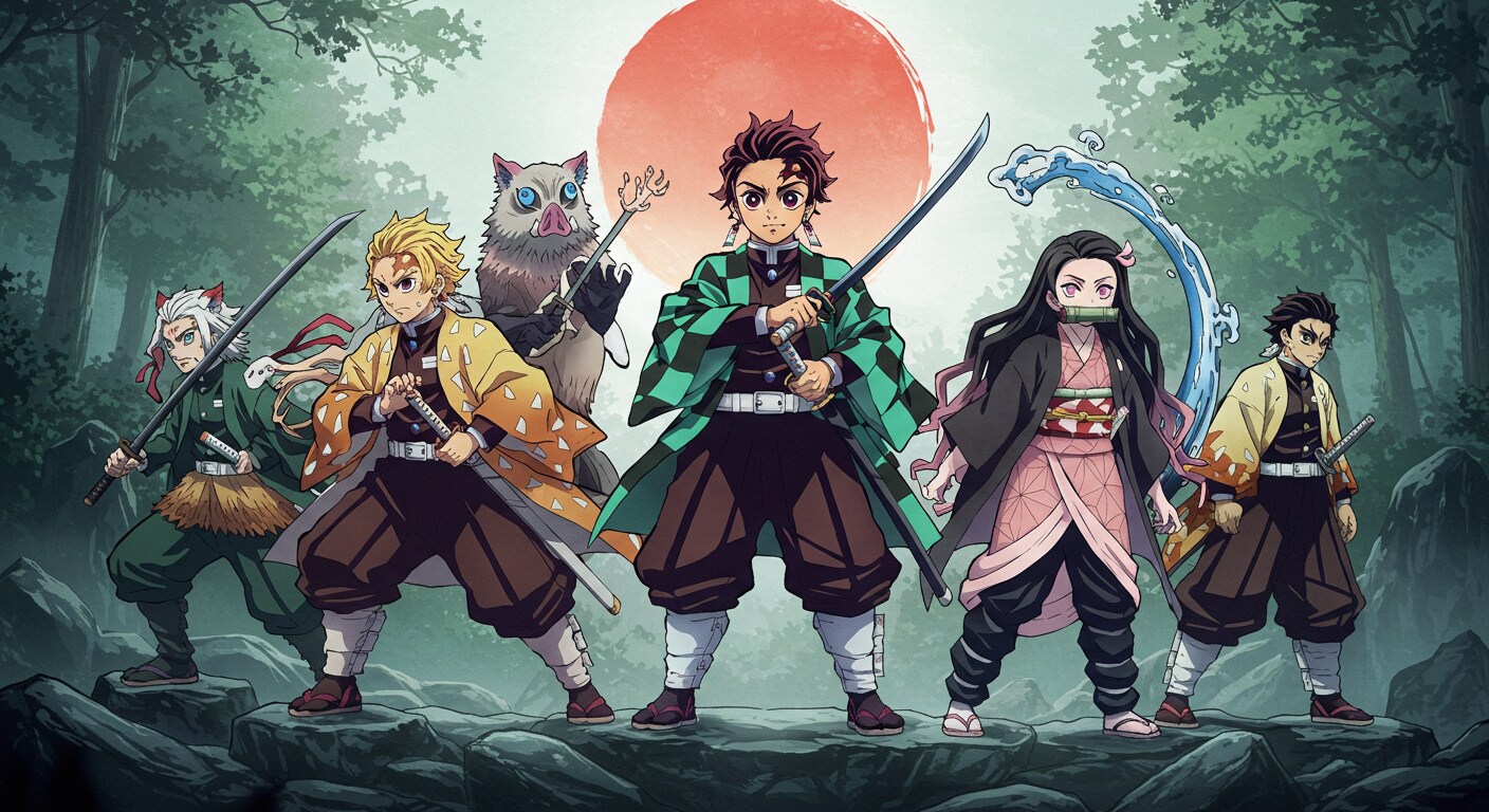 鬼滅の刃 | の人気AIイラスト・グラビア