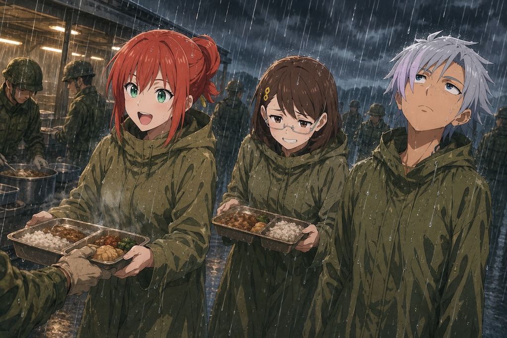 強い風でさえ～♪