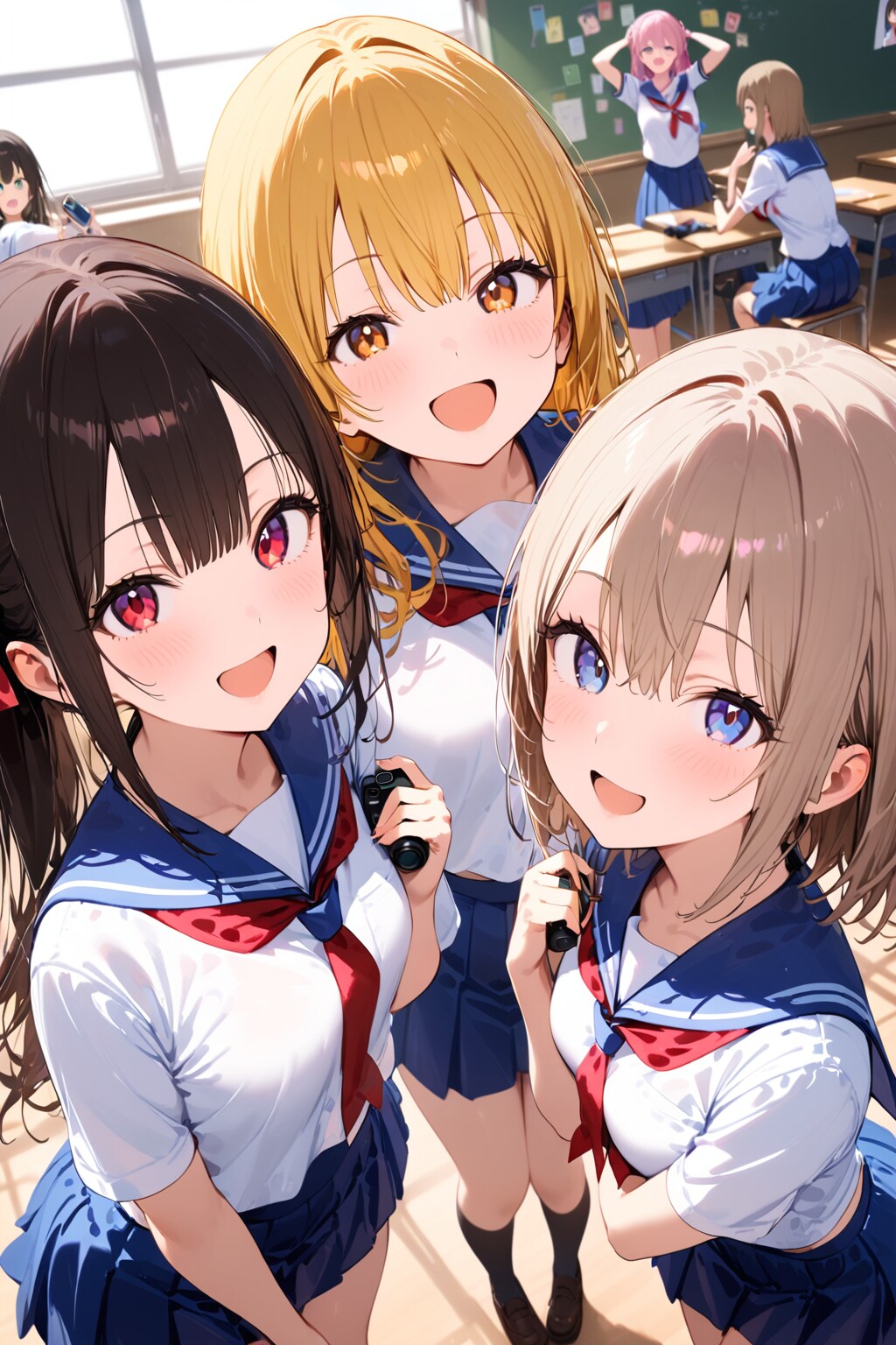 仲良しトリオ | の人気AIイラスト・グラビア