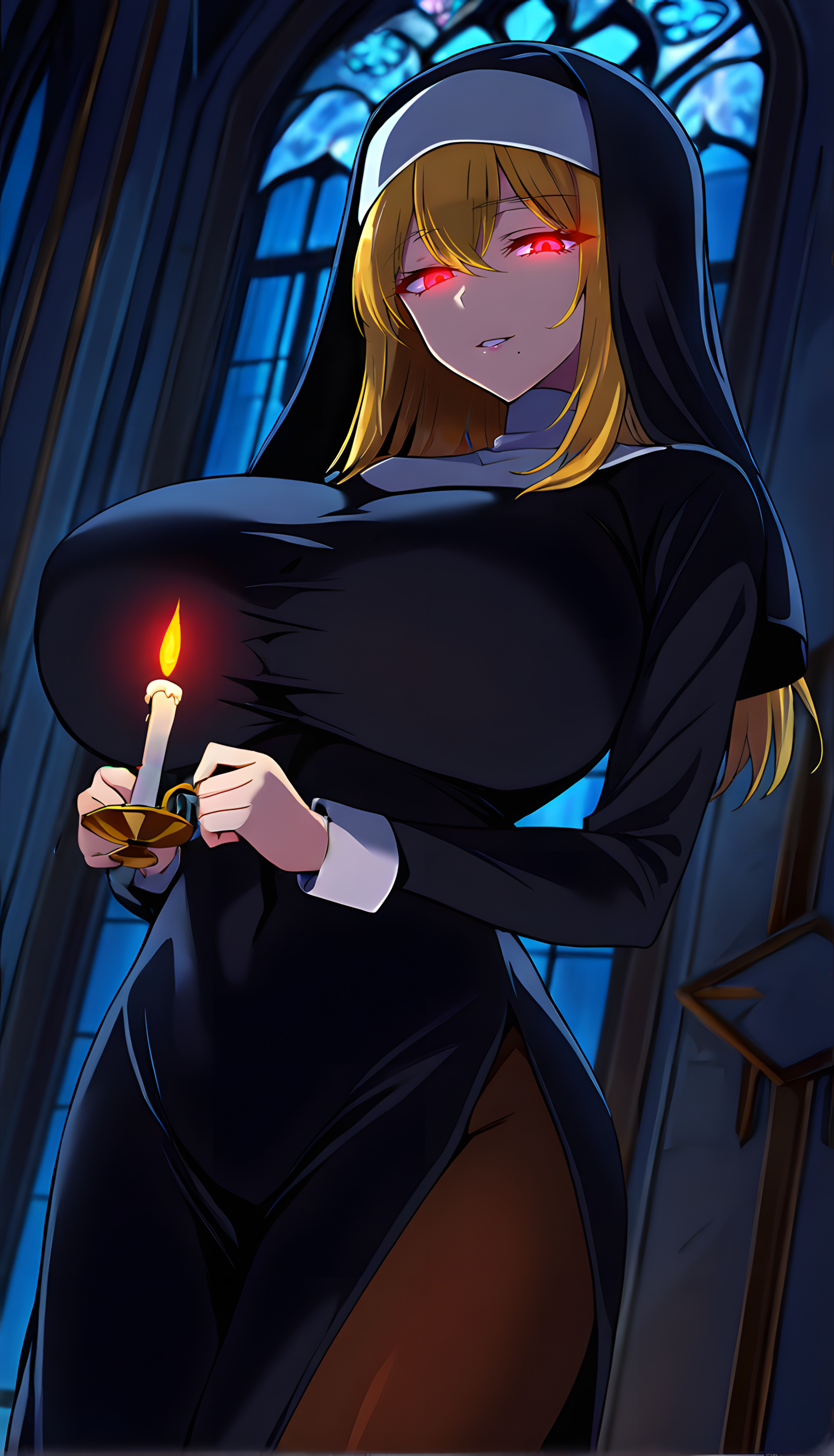 怪しいシスター