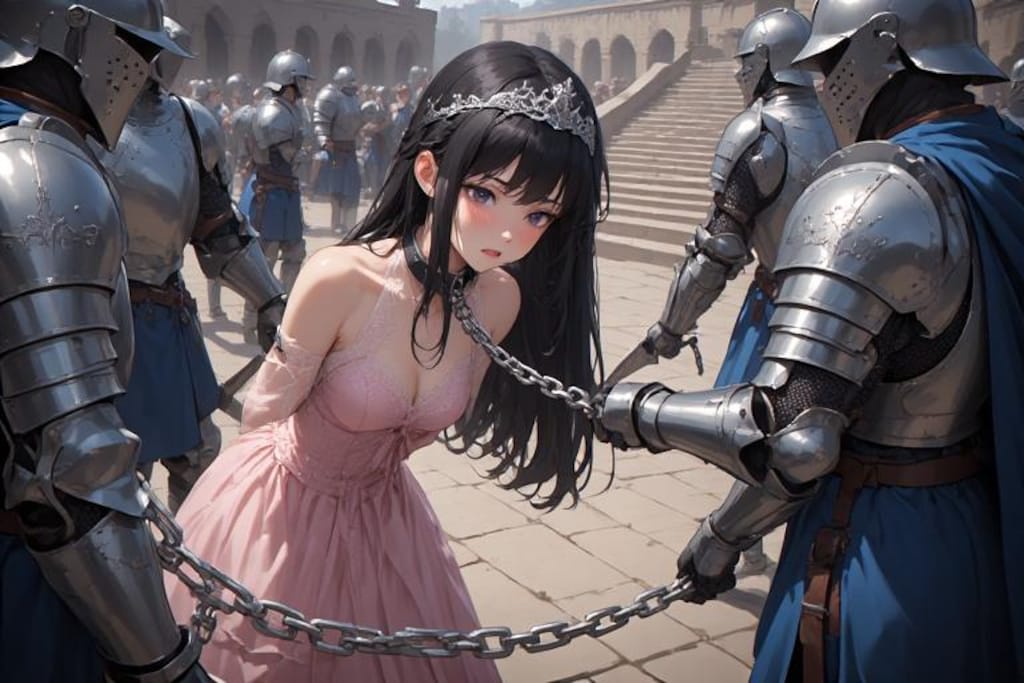 敗戦国の姫、連行される・・・