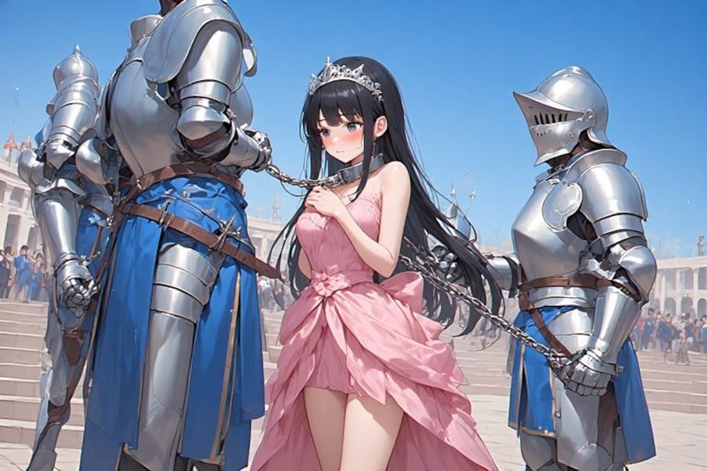 敗戦国の姫、連行される・・・