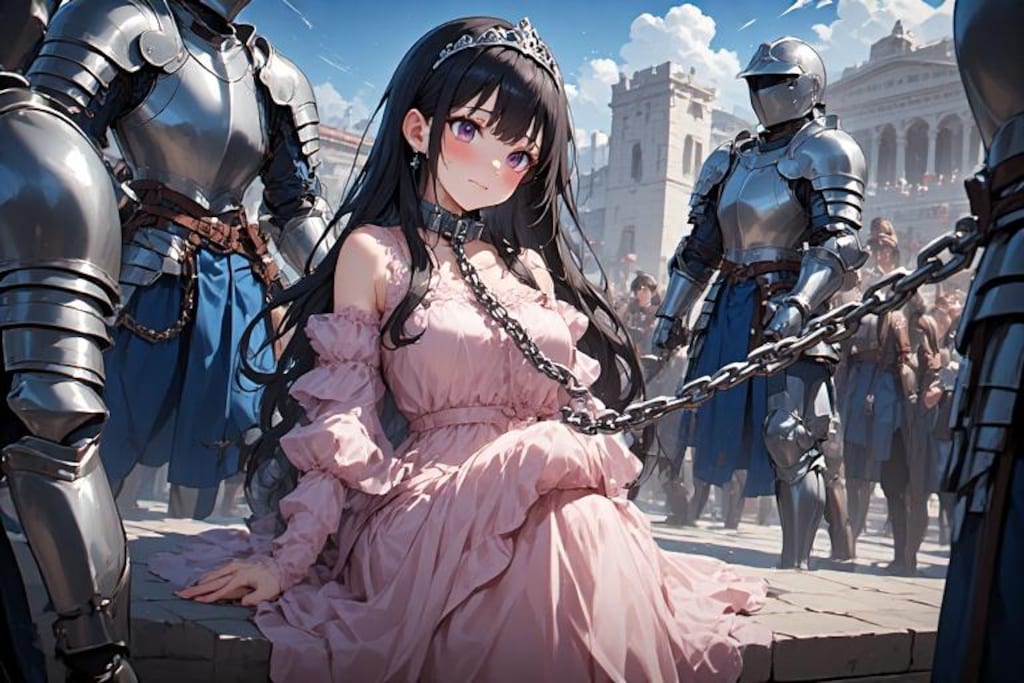 敗戦国の姫、連行される・・・