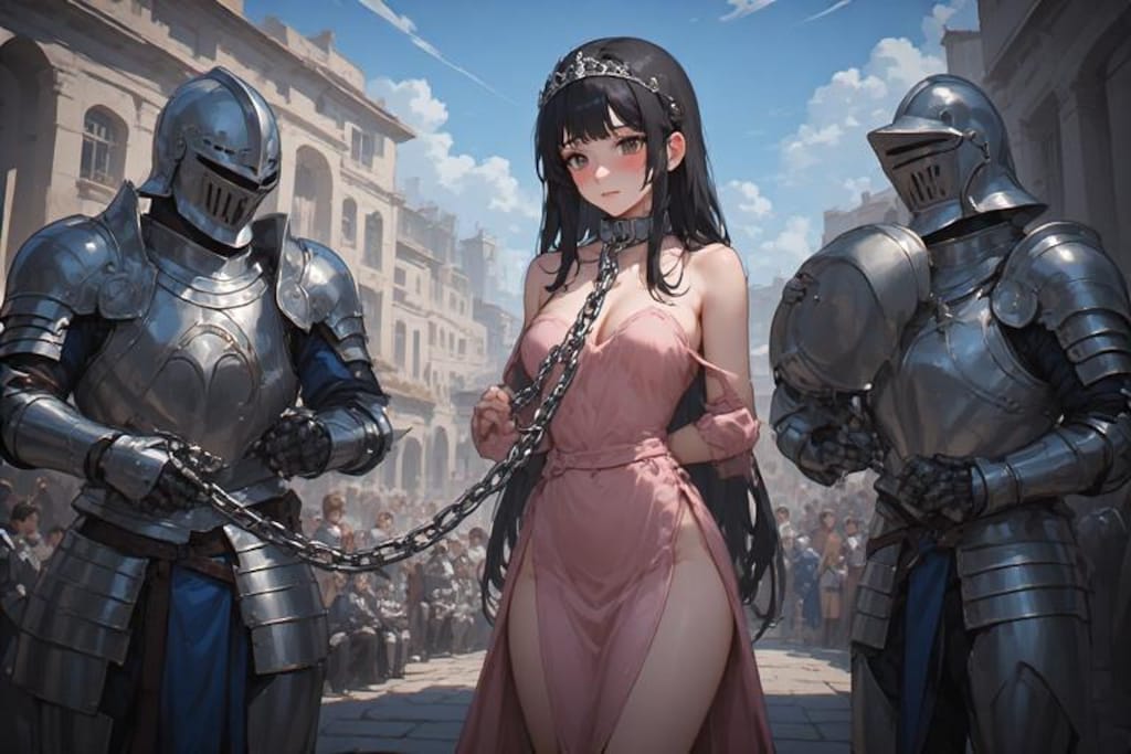 敗戦国の姫、連行される・・・