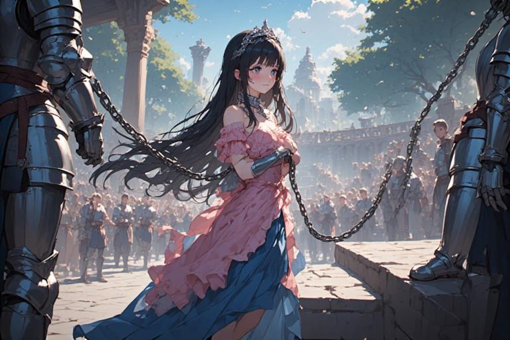 敗戦国の姫、連行される・・・