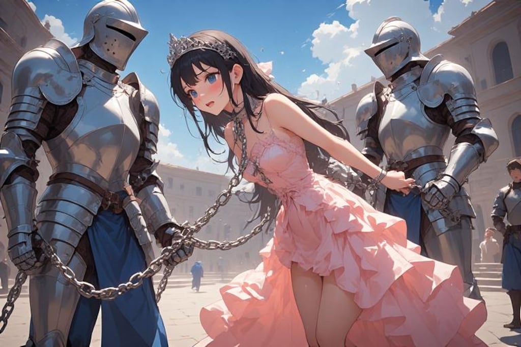 敗戦国の姫、連行される・・・