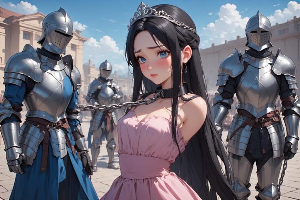 敗戦国の姫、連行される・・・