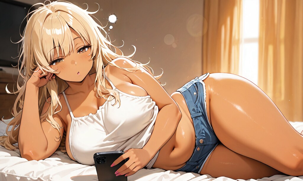 スマホとおねーさん