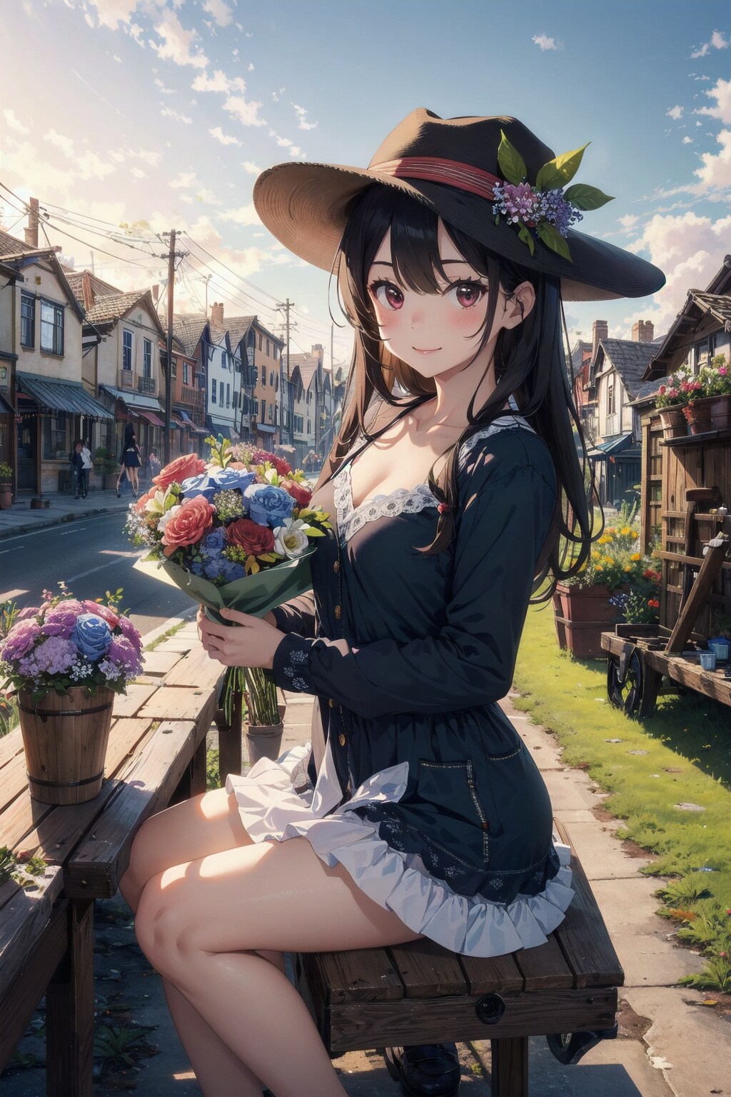 witch × flower