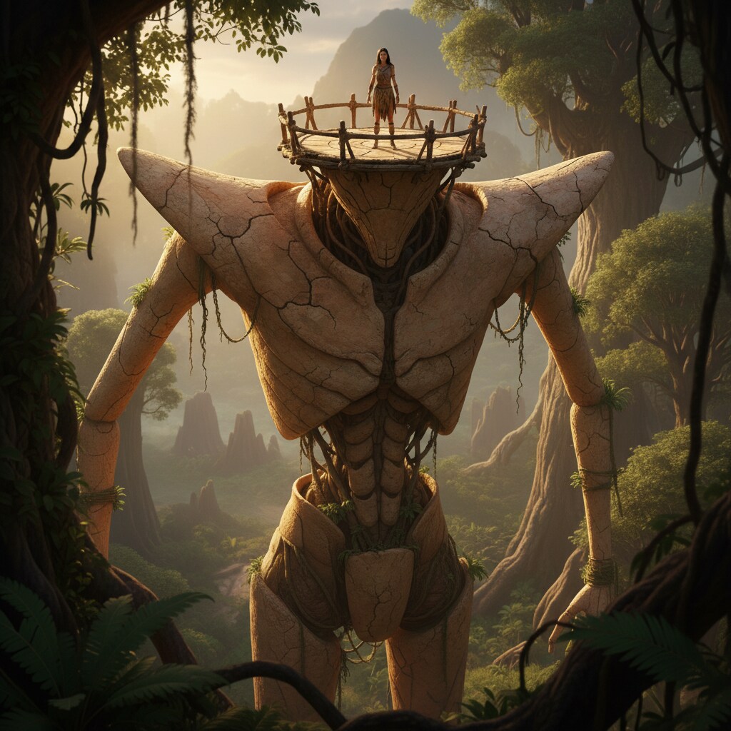 古代文明がつくった巨大ロボット