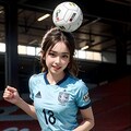 サッカー女子⚽ 2枚目
