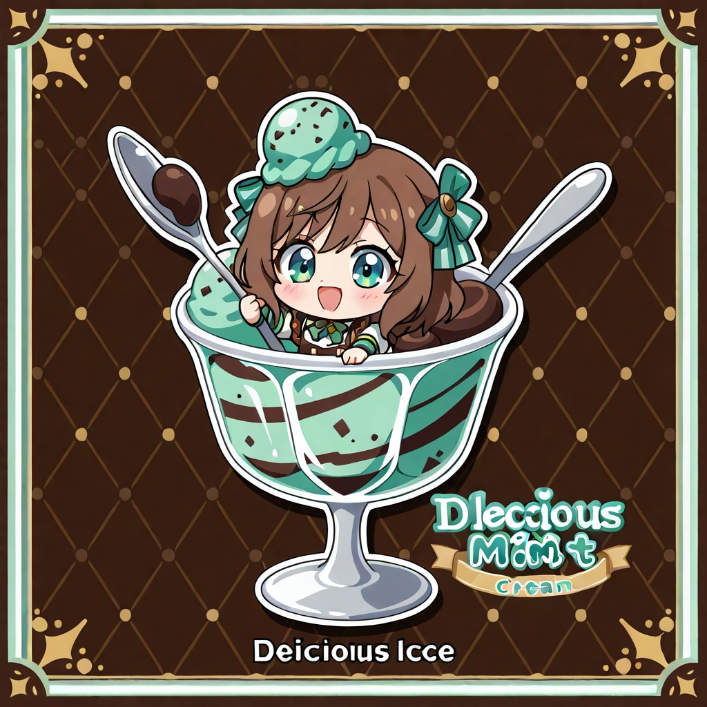 チョコミントガール | の人気AIイラスト・グラビア