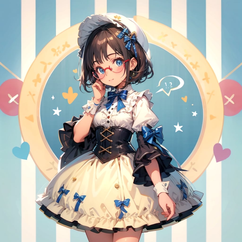 ロリータ衣装の少女