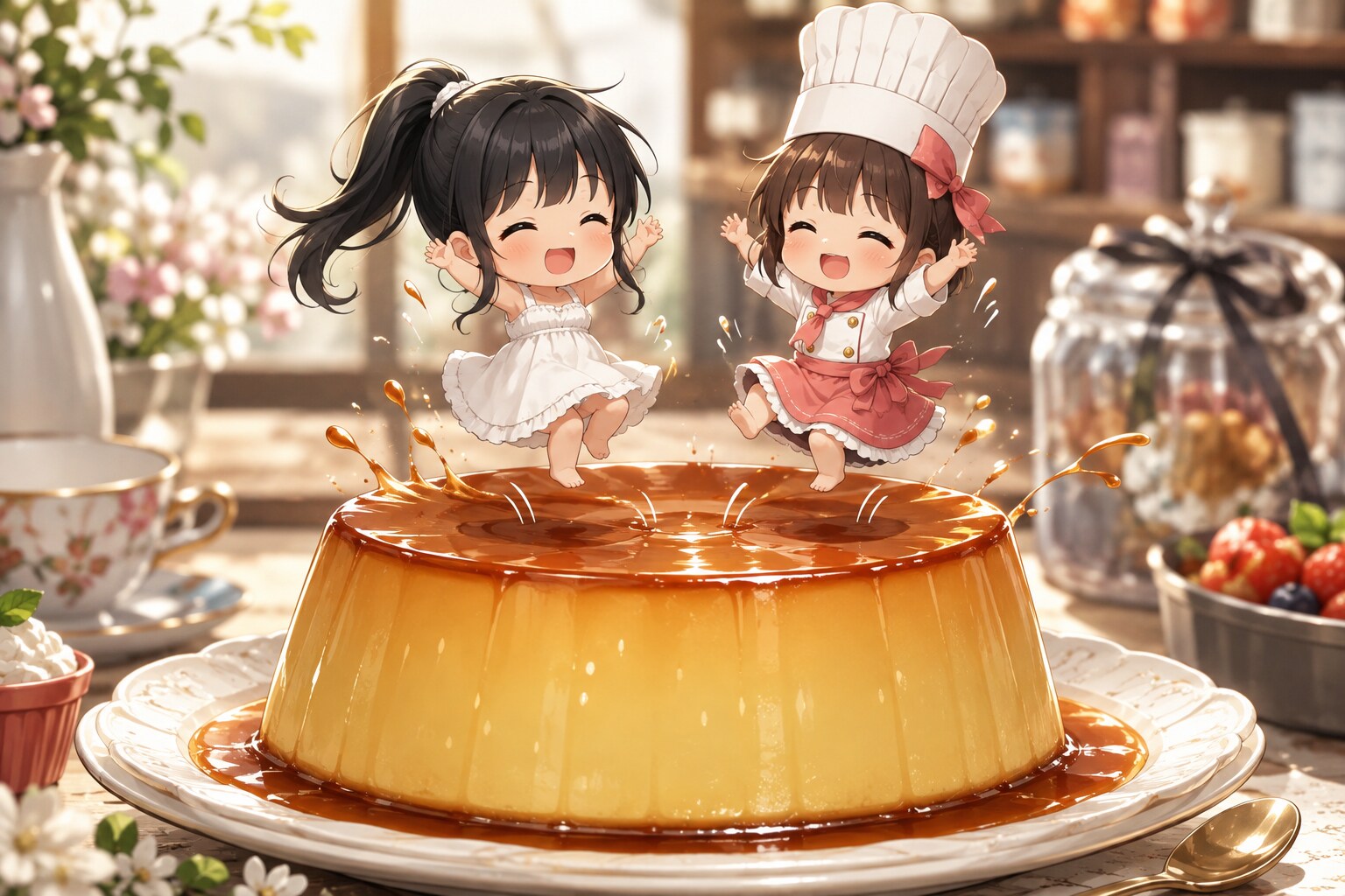 トランプリン体験 | の人気AIイラスト・グラビア