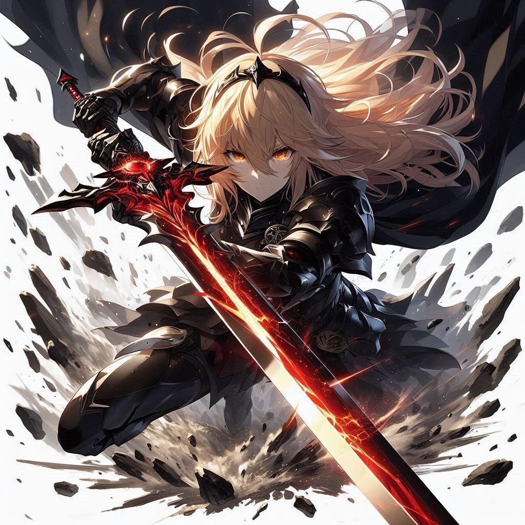 ブロンドの女騎士さん725