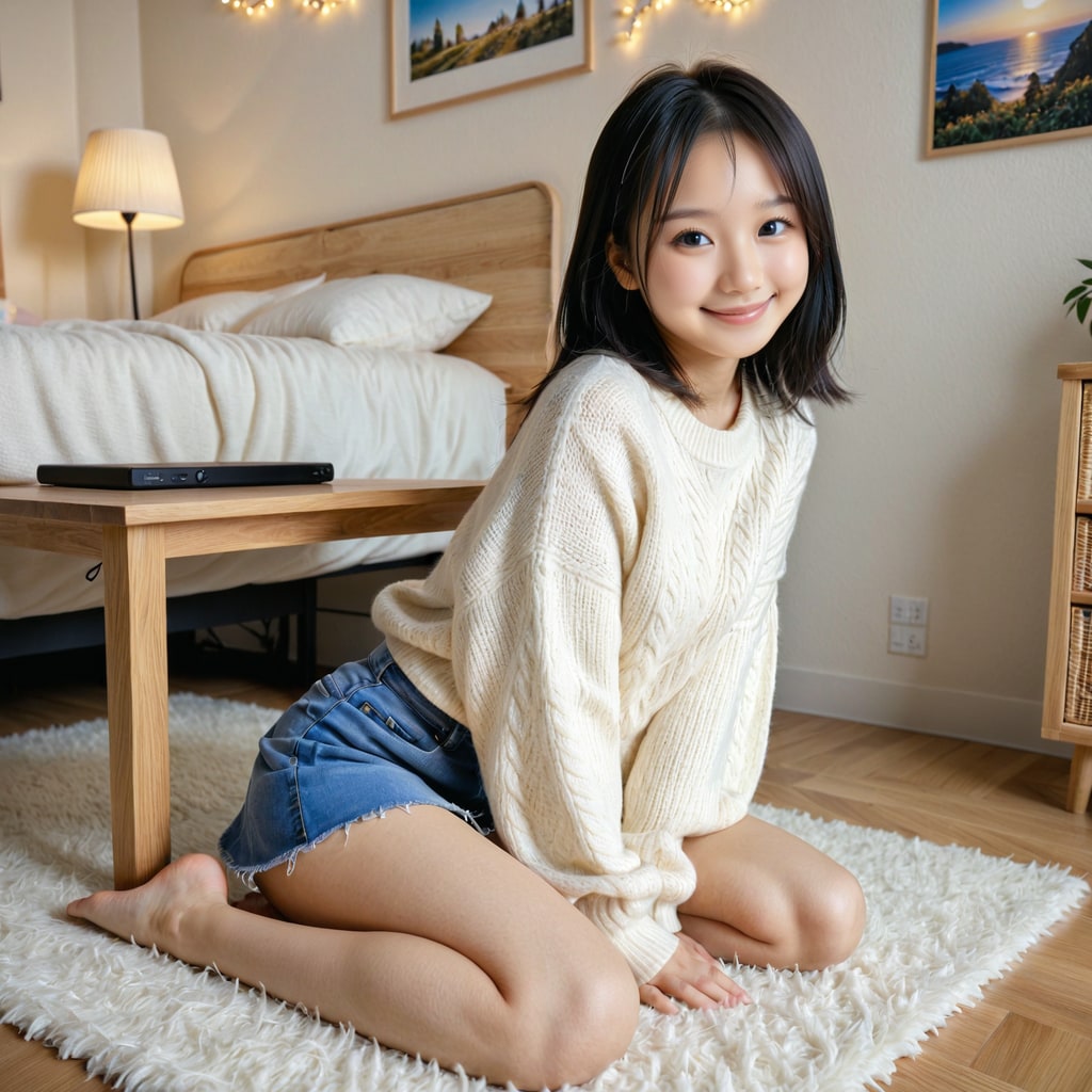 お部屋にようこそ！今日はいっぱい遊ぼうね！