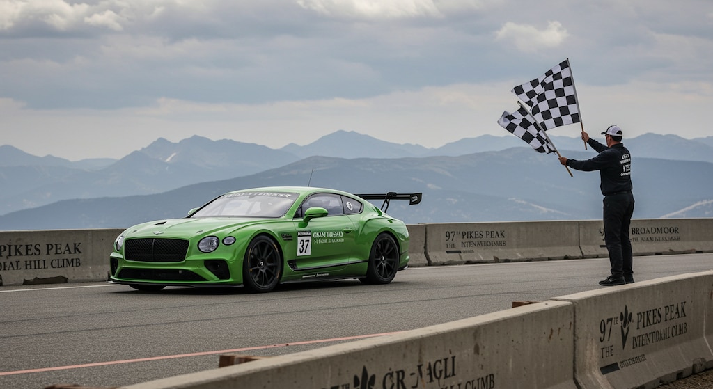 ベントレーコンチネンタルパイクスピーク