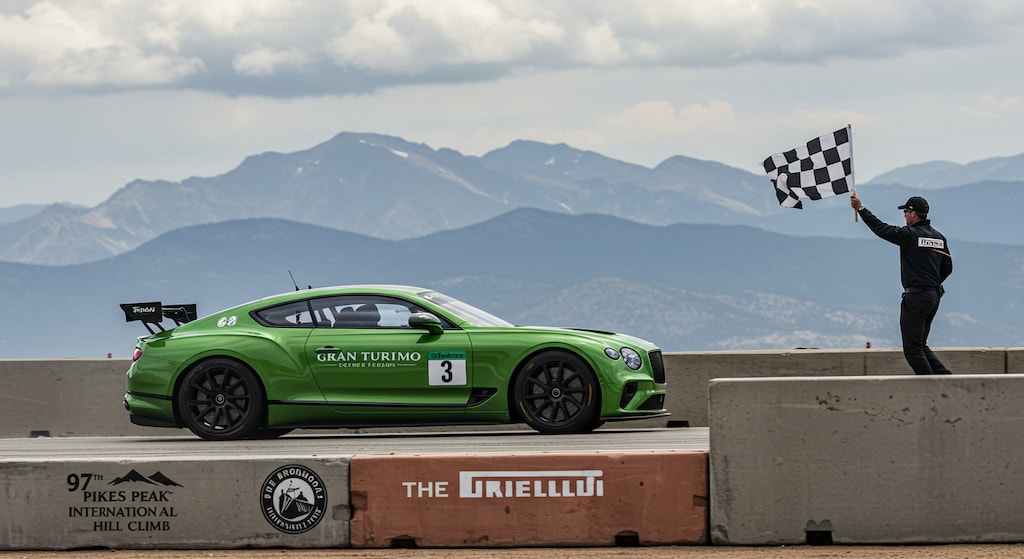 ベントレーコンチネンタルパイクスピーク