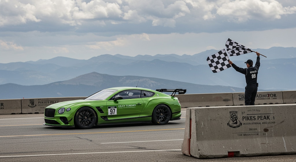 ベントレーコンチネンタルパイクスピーク