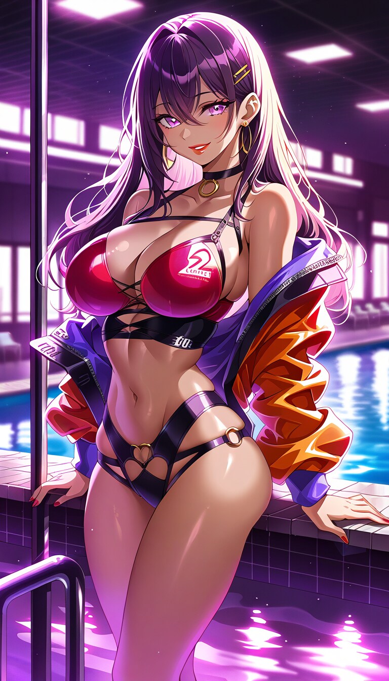 褐色ビキニギャル48