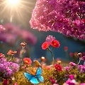 蝶々と花 6枚目
