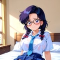 三つ編みそばかす巨乳眼鏡娘～元気な赤ちゃん産んでね♪～ 3枚目