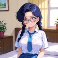 三つ編みそばかす巨乳眼鏡娘～元気な赤ちゃん産んでね♪～ 5枚目