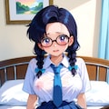 三つ編みそばかす巨乳眼鏡娘～元気な赤ちゃん産んでね♪～ 7枚目