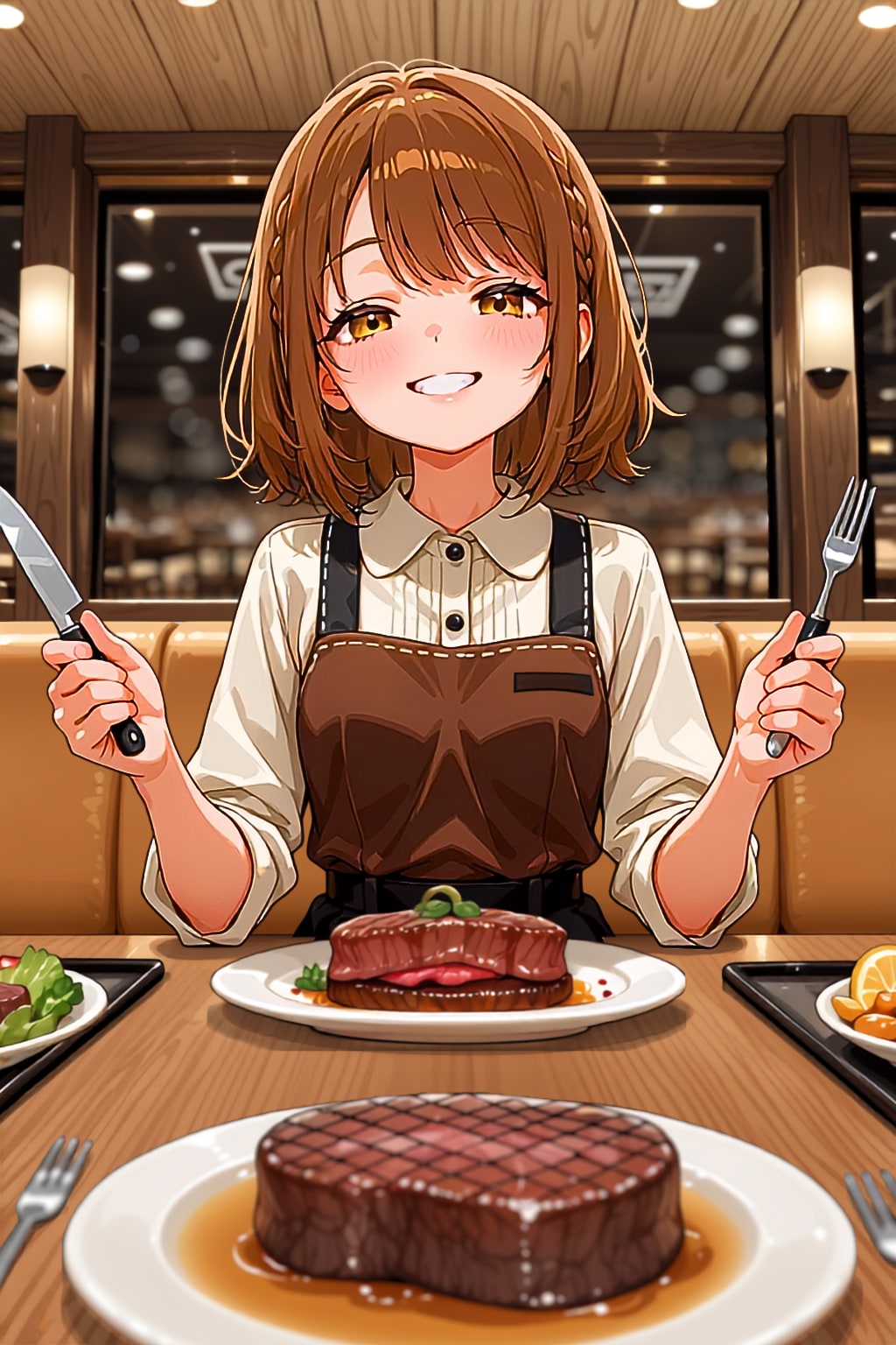 今夜はステーキ！ビーフステーキ！
