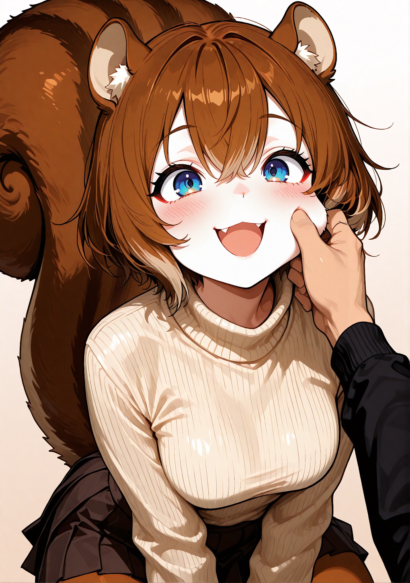 セーターとリズ（パンツあり）